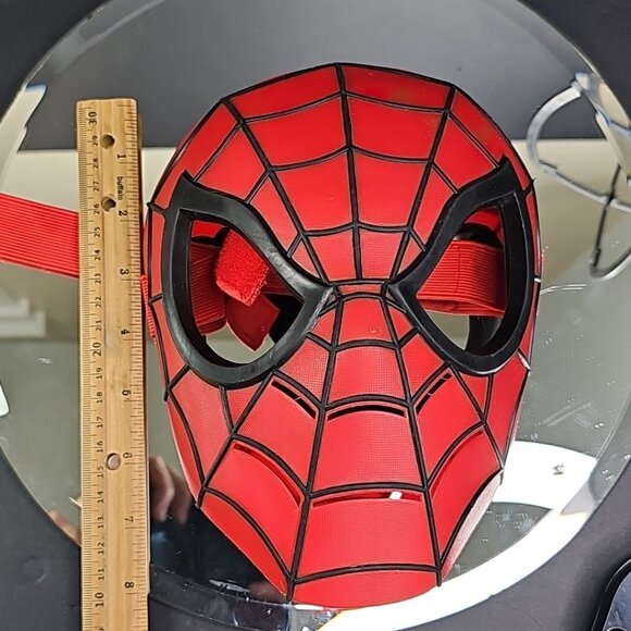 Marvel SPIDERMAN Kids/Small Adult Halloween Face MASK Hasbro Cosplay CN - Picture 9 of 9